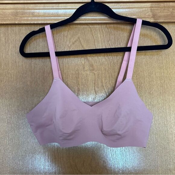 Knix Seamless Wireless V-Neck Bra Size 3 36B 38B 36C - Picture 1 of 8